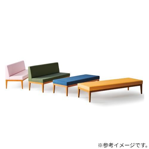 法人限定 長椅子 肘なし レザー 幅1500×高さ740mm ロビーチェア ラウンジチェア ロビー用チェア ベンチソファ 病院 クリニック 木製 国産 LC-1735H-WD-VG2_2