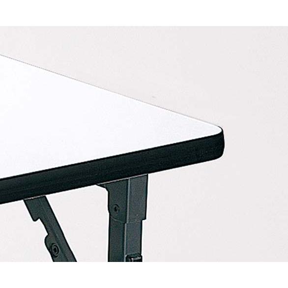 法人限定  折りたたみテーブル 幅1800×奥行750mm ソフトエッジ 会議用テーブル ミーティングテーブル フォールディングテーブル オフィス 日本製 T-1875SEの画像