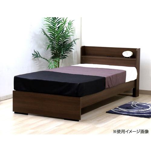友澤木工 フロアベッド シングル マットレス付き 幅100×長さ209×高さ