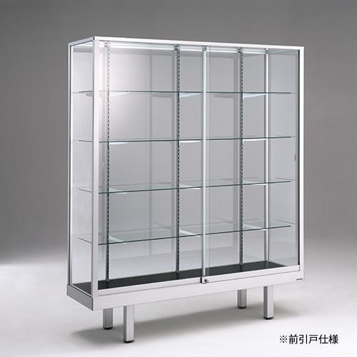 中型ガラスショーケース 2段棚 HAGiHARA ガラスケース 幅60cm 2段 カウンター上収納 可動棚