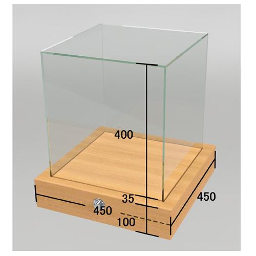 アクリル ディスプレイ (大) コレクションラック 透明 アクリルケース W600×H450×D200 引き戸タイプ