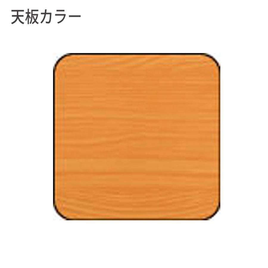 SSデスクチェアセット 可動式 新JIS規格 デスク幅650×450mm 天板ピーチ