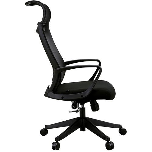 特価買取 オフィスチェア メッシュ ハイバック デスクチェア メッシュチェア ワークチェア 事務椅子 布張りチェア 黒 おしゃれ オフィス リモートワーク