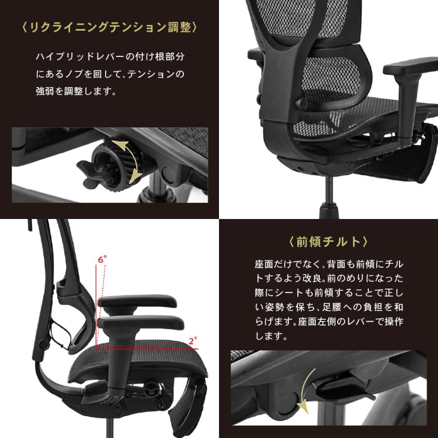 エルゴヒューマン フィット2 ライト Ergohuman FIT2 Lite 正規品 最長5年保証 ジャケットハンガー付 高機能チェア PCチェア ヘッドレスト 腰痛対策 FIT2-Lite | 関家具 | 11