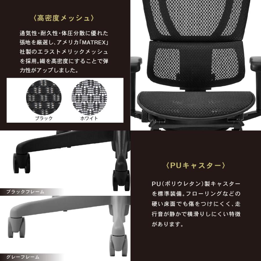 エルゴヒューマン フィット2 ライト Ergohuman FIT2 Lite 正規品 最長5年保証 ジャケットハンガー付 高機能チェア PCチェア ヘッドレスト 腰痛対策 FIT2-Lite | 関家具 | 13