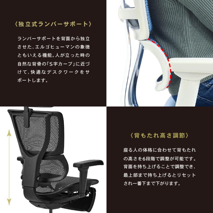 エルゴヒューマン フィット2 ライト Ergohuman FIT2 Lite 正規品 最長5年保証 ジャケットハンガー付 高機能チェア PCチェア ヘッドレスト 腰痛対策 FIT2-Lite | 関家具 | 07