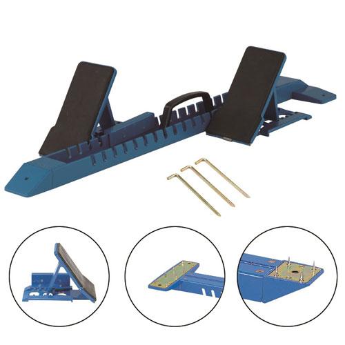 スターティングブロック エバニュー 平行連結式 土兼用型 日本陸上競技連盟検定品 5段階角度調節 スタブロ 陸上 ハイカットブロック 教育施設 日本製 EGA023の画像