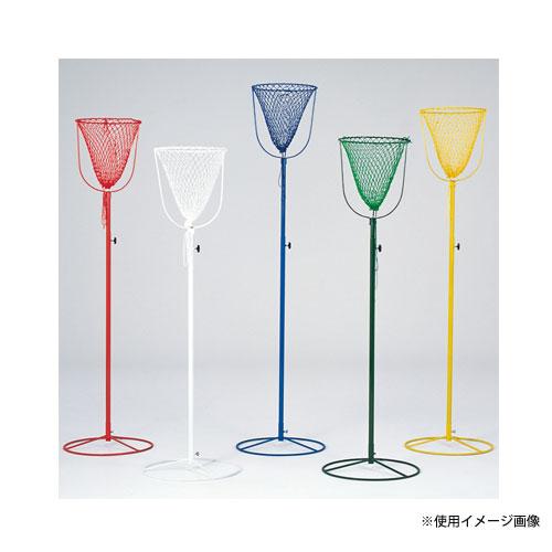 玉入れカゴ用ネット エバニュー カラータイプ 5枚セット リング直径43cm 白 赤 黄 緑 青 ナイロンネット 運動会 スポーツイベント 学校 体育祭 日本製 EKA504-S_1