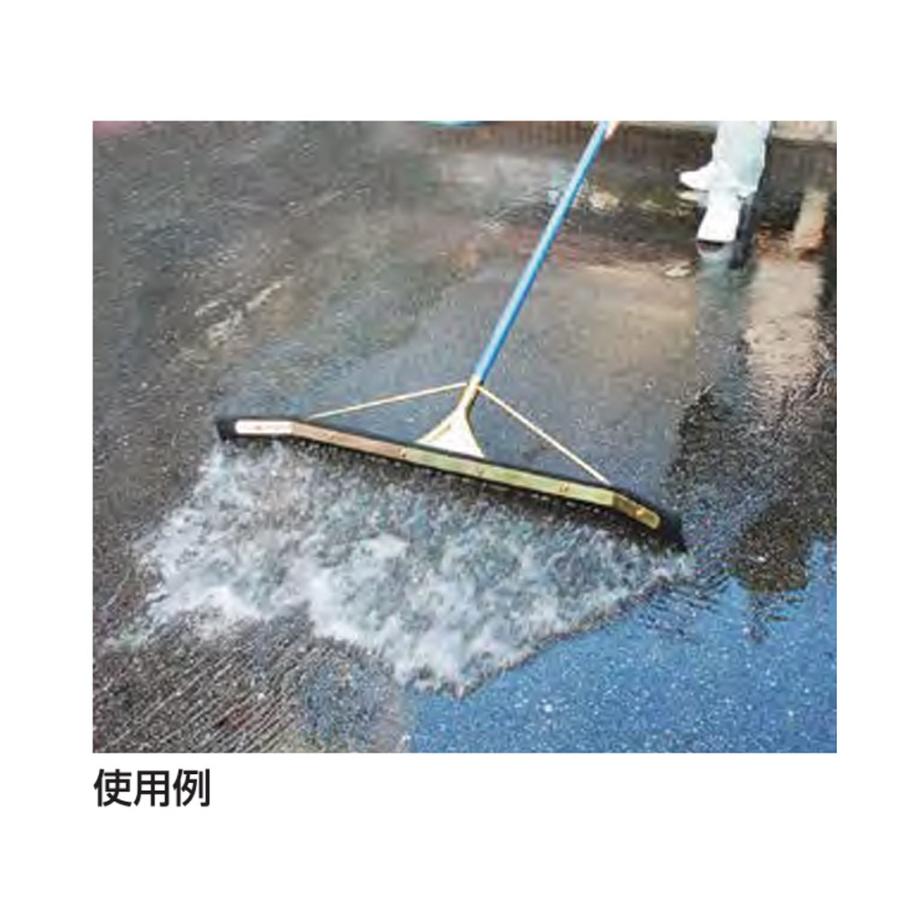 中古　ハードコート用テニスコートの水切り器具2本セット SANWA TAIKU ドライヤー 幅600mm 水切りブラシ 水はき コートブラシ