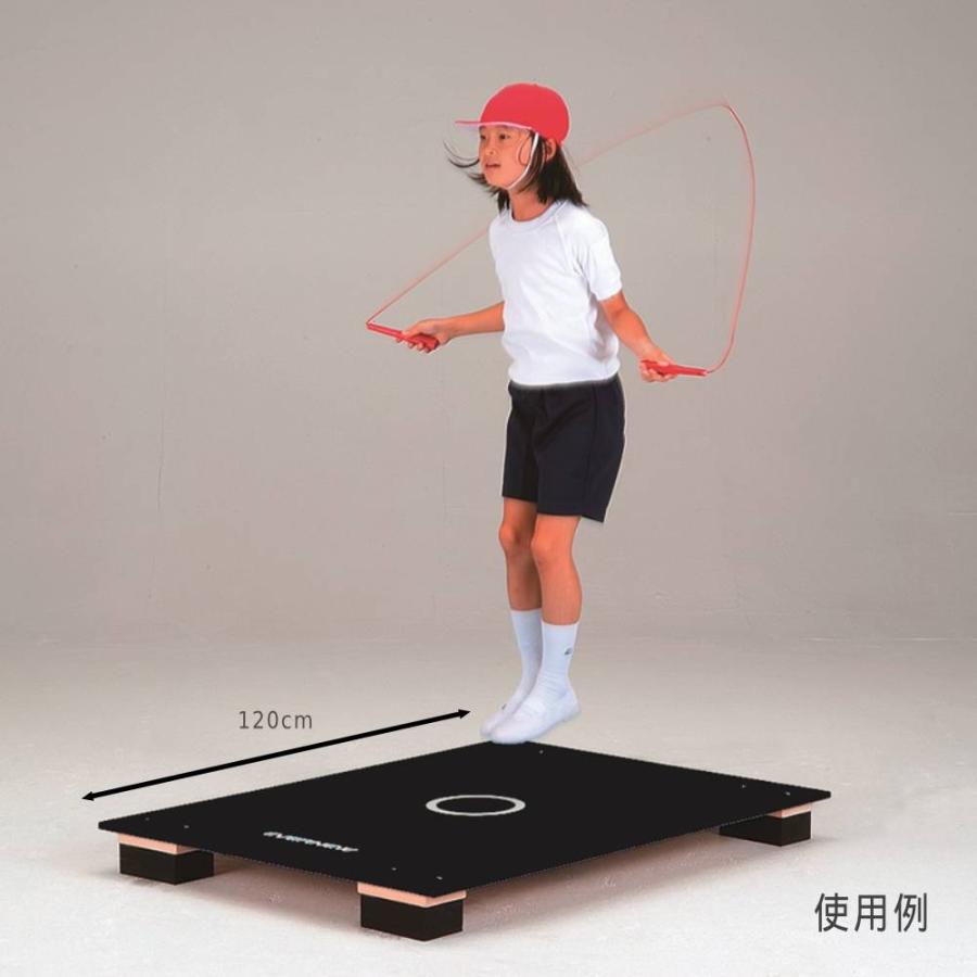 なわとび練習台S3 エバニュー 幅90×奥行120×高さ10.0cm 耐水合板製