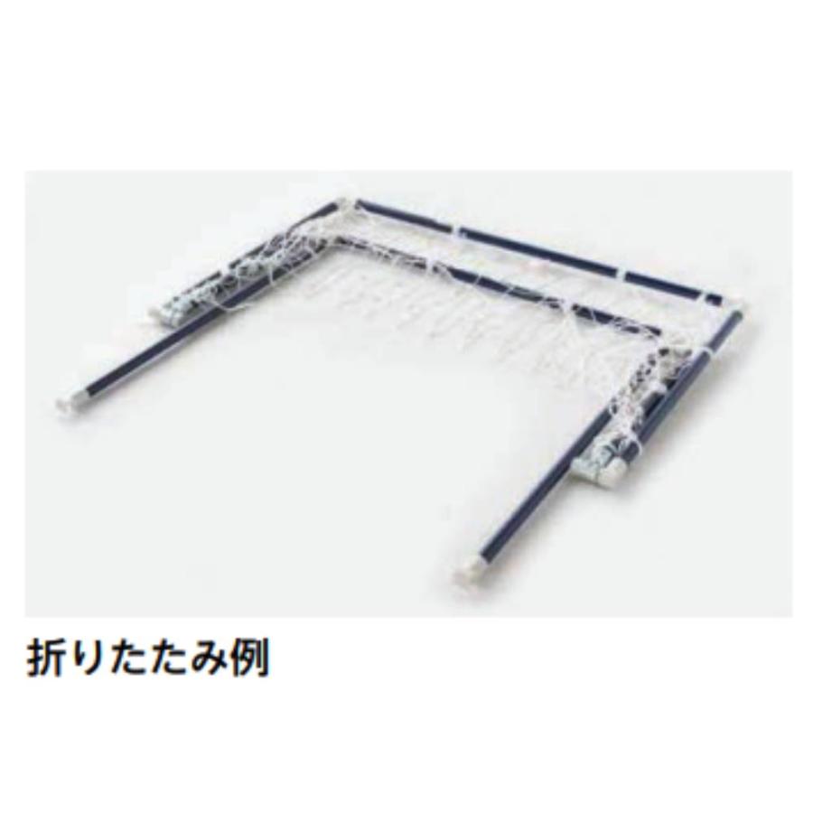 ミニサッカーゴール 2台1組 エバニュー 幅120×奥行60×高さ80cm