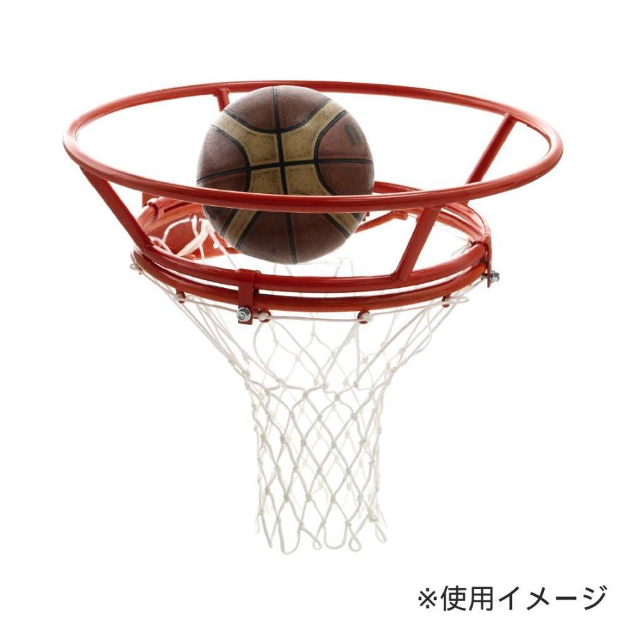 バスケットサポートリング エバニュー 直径66×高さ15cm スチール製 リング外径48.8cm バスケットリング専用 シュート練習用 体育用品 学校 部活 日本製 EKU050_1