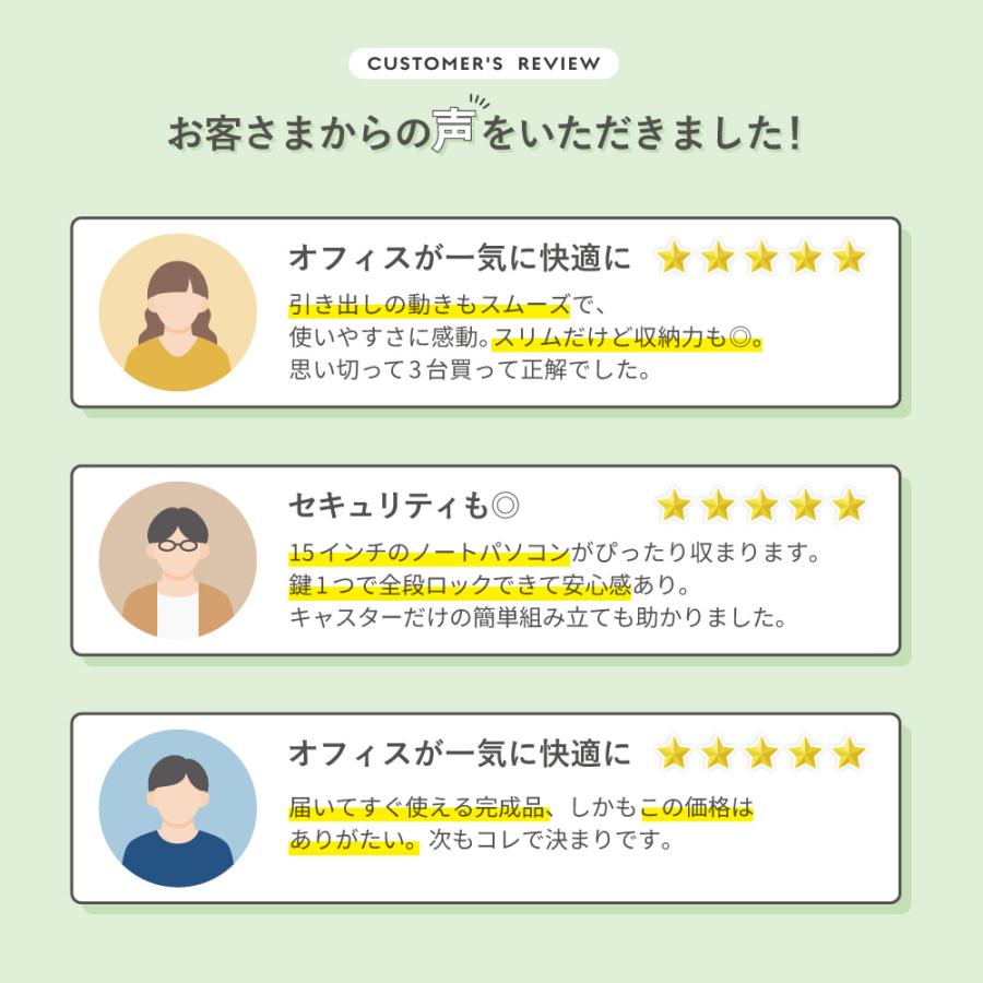 倉庫受取限定  デスクワゴン スリム 3段 ダイヤル錠 サイドワゴン キャスター付き 鍵付き オフィスワゴン オールロック スチールワゴン 引き出し ESW-D3-SOの画像