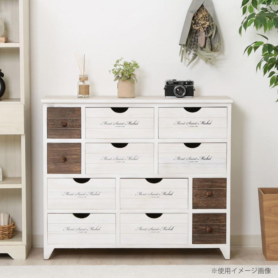 不二貿易（Fuji Boeki） アンティークチェスト 4段 Lミッシェル2 幅