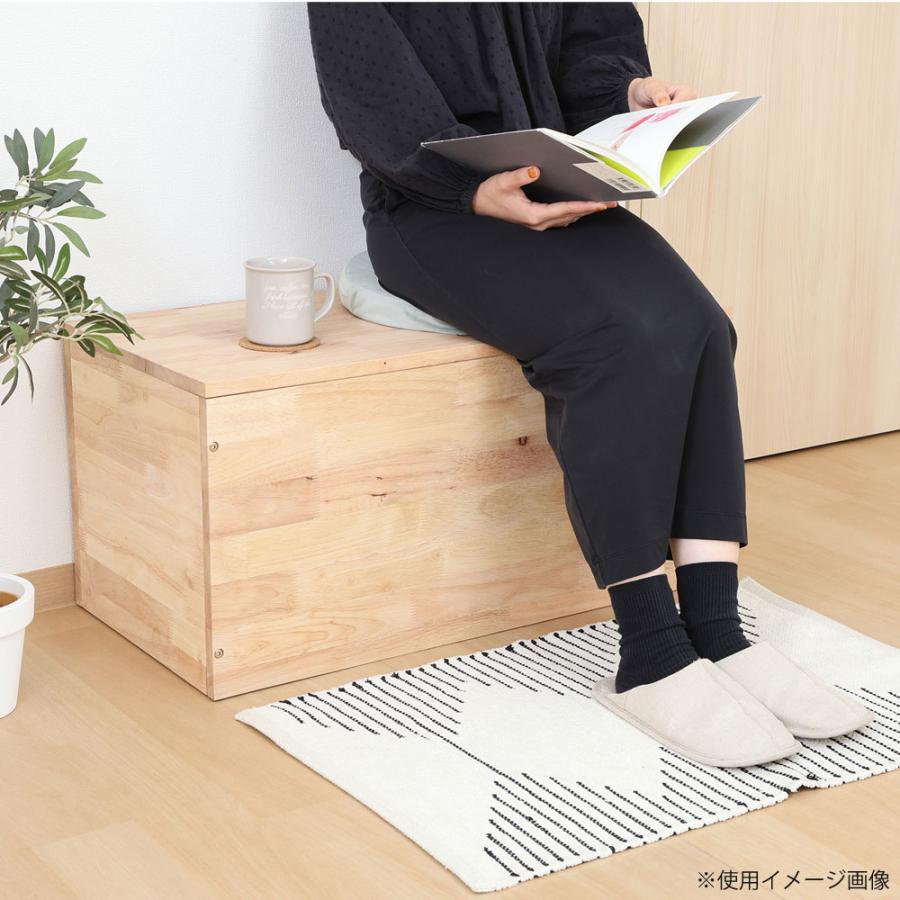 不二貿易（Fuji Boeki） NS TATAMI 収納ベンチ ナチュラル 幅800×奥行