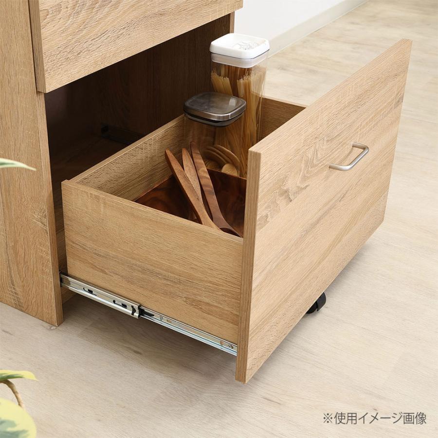 チェスト 幅600×奥行445〜448×高さ850mm ナチュラル グレー 木製 チェスト 収納棚 食器棚 サイドボード 木製収納 小物収納 キャビネット モダン 74144-74149の画像