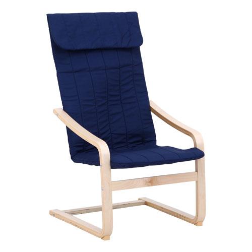 リラックスチェア スリム マッサージシート用 高座椅子 ロッキングチェアー ダイニングチェアー 北欧 木製 おしゃれ マッサージ 1人掛け 椅子 チェア A1041E | 不二貿易 | 10