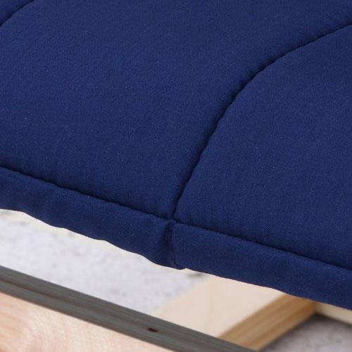 リラックスチェア スリム マッサージシート用 高座椅子 ロッキングチェアー ダイニングチェアー 北欧 木製 おしゃれ マッサージ 1人掛け 椅子 チェア A1041E | 不二貿易 | 11