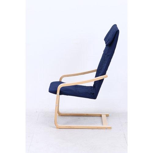 リラックスチェア スリム マッサージシート用 高座椅子 ロッキングチェアー ダイニングチェアー 北欧 木製 おしゃれ マッサージ 1人掛け 椅子 チェア A1041E | 不二貿易 | 13