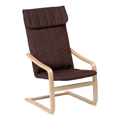 リラックスチェア スリム マッサージシート用 高座椅子 ロッキングチェアー ダイニングチェアー 北欧 木製 おしゃれ マッサージ 1人掛け 椅子 チェア A1041E | 不二貿易 | 07