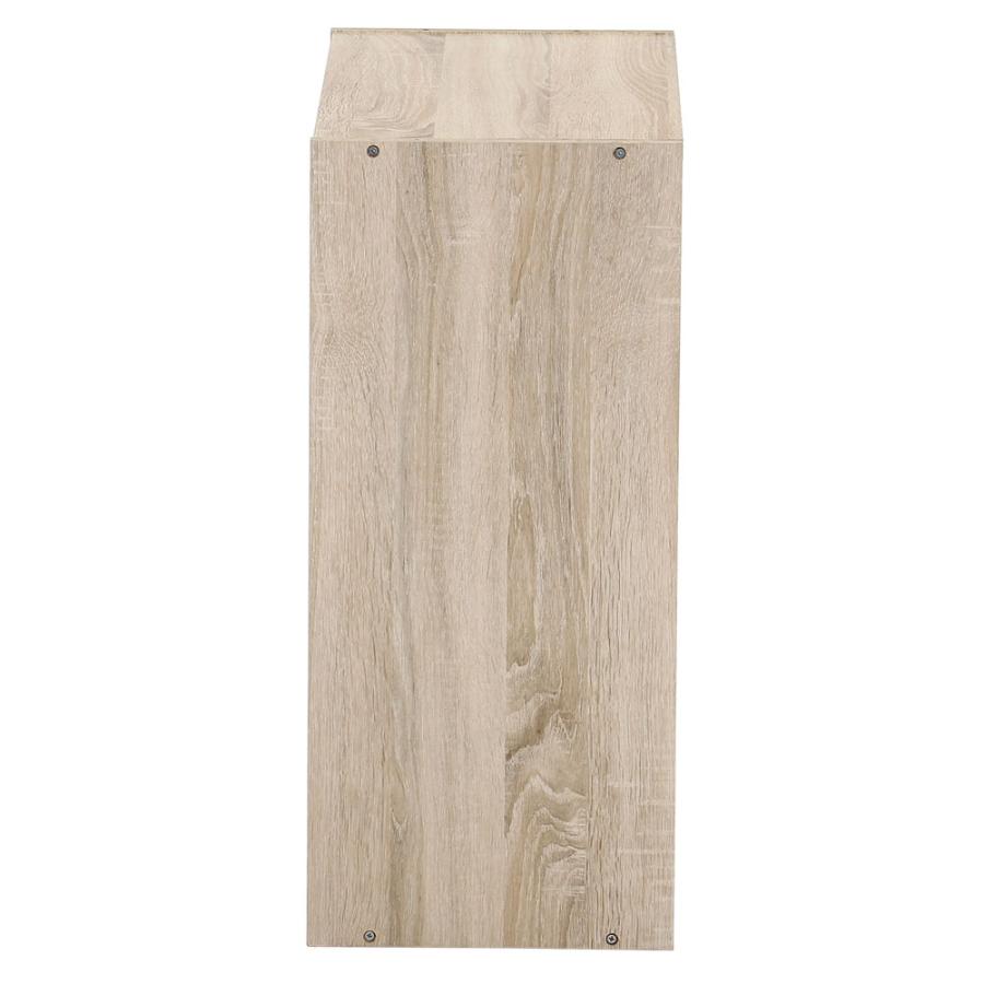 連結できる収納ボックス 扉付 幅600×奥行290×高さ646mm オーク オークホワイト 木目調 収納ボックス 収納棚 扉付き収納 ブックシェルフ ナチュラル FBC611 | 不二貿易 | 06