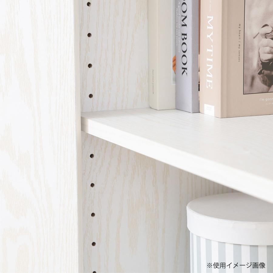 連結できる収納ボックス 扉付 幅600×奥行290×高さ646mm オーク オークホワイト 木目調 収納ボックス 収納棚 扉付き収納 ブックシェルフ ナチュラル FBC611 | 不二貿易 | 08