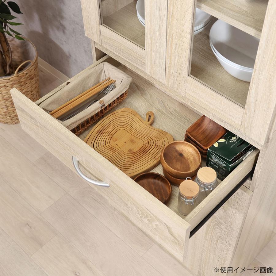 不二貿易（Fuji Boeki） ハイキッチンキャビネット 幅590×奥行398×高さ