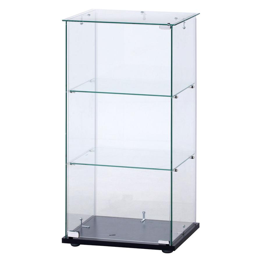 ガラスコレクションケース 美品 不二貿易（Fuji Boeki） コレクションケース 幅425×奥行365×高さ850mm