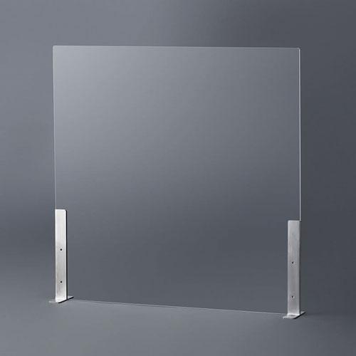 法人限定 飛沫防止 パーテーション 700×700mm 自立式 デスクトップ