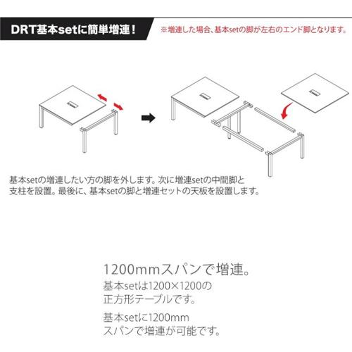 法人限定 フリーアドレスデスクセット 6人用 送料無料 幅3600×奥行