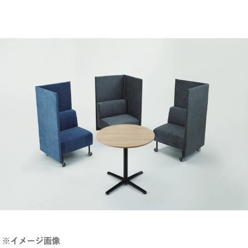 法人限定 パーソナルソファ 1人掛け 幅600×奥行600×高さ700mm パーソナルチェア ロビーチェア 背付きソファ 布張りソファ ムービング おしゃれ FRT-1S_1