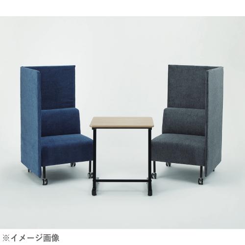 法人限定 パーソナルソファ 1人掛け 幅600×奥行600×高さ700mm パーソナルチェア ロビーチェア 背付きソファ 布張りソファ ムービング おしゃれ FRT-1S_2
