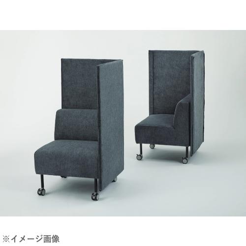 法人限定 パーソナルソファ 1人掛け 幅600×奥行600×高さ700mm パーソナルチェア ロビーチェア 背付きソファ 布張りソファ ムービング おしゃれ FRT-1S_3