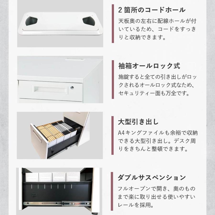 法人限定 オフィスデスク 片袖 幅1000×奥行700×高さ700mm ワークデスク 