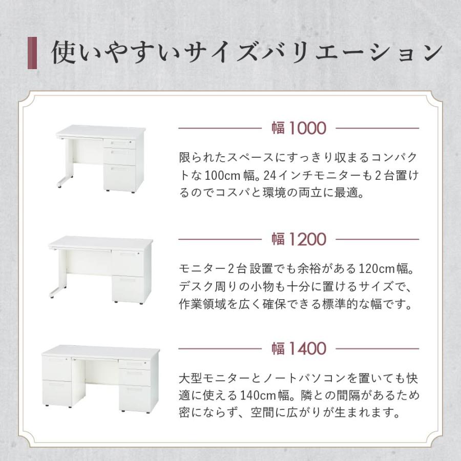 法人限定 デスクワゴン サイドワゴン オフィスワゴン ダイヤル錠 3段 ワゴン インワゴン ホワイト ブラック キャスター付き 鍵付き サイドチェスト GSW-D3_5