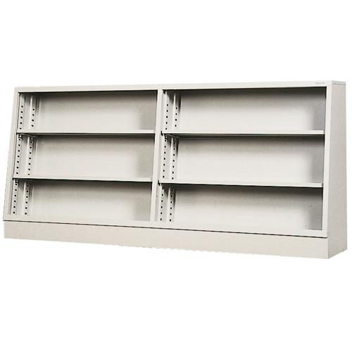 法人限定 オープン書庫 幅1760×奥行250/350×高さ800mm 本棚 スチール