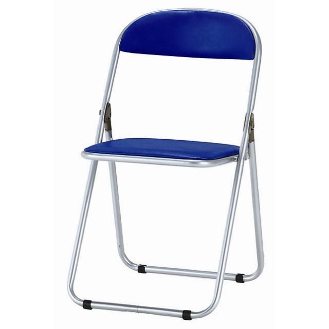 法人限定 パイプ椅子 パイプイス スライド式 折りたたみチェア