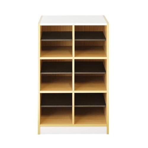 法人 送料無料 下駄箱 6人用 スリッパラック シューズボックス シューズラック 2列3段 木製 オープン スリム 幅55cm Isr 9060 おしゃれ Sr 9523 Gisr 9060 Lookit オフィス家具 インテリア 通販 Yahoo ショッピング