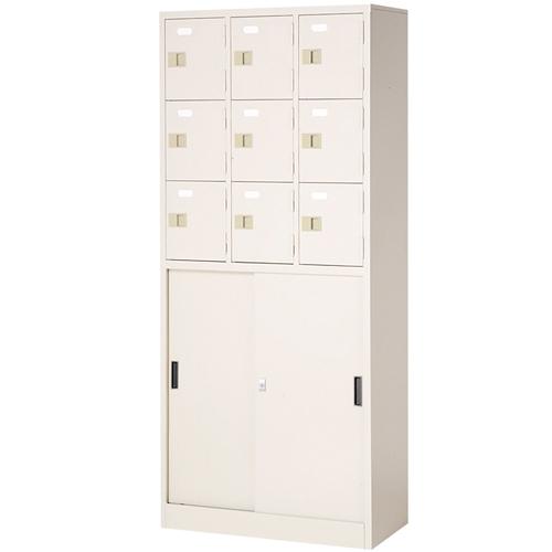 法人限定 コンビ書庫 9人用 ロッカー 書庫 スチールロッカー 
