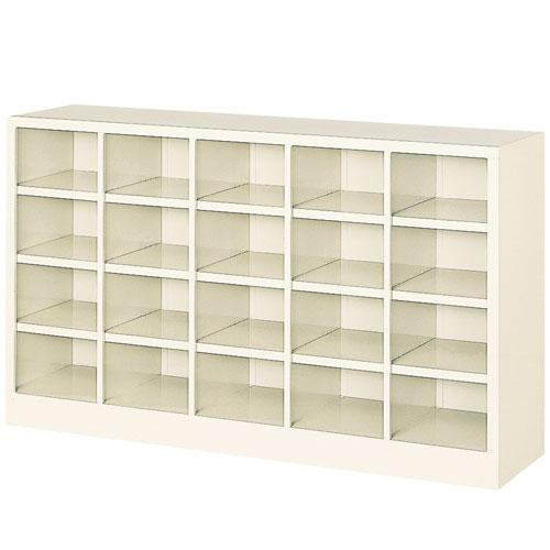 法人限定 シューズボックス 20人用 5列4段 ロッカー シューズロッカー