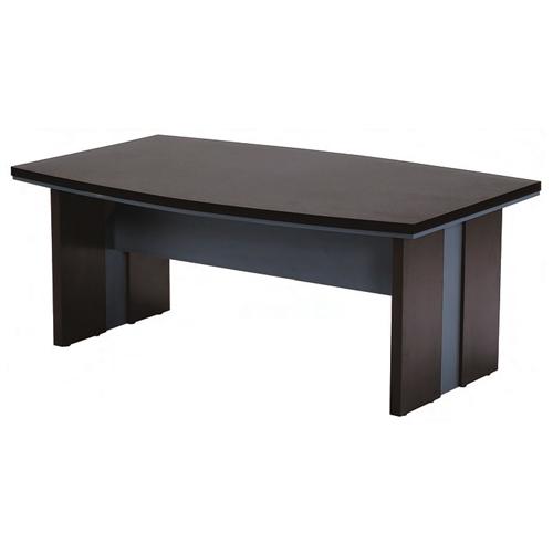 ★会議テーブル ブラック×ブラウン 1800×600×700 Used★ 法人限定 高級 会議テーブル 幅1800×1100mm 1枚板 役員用家具 会議用