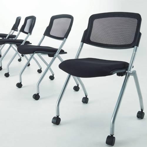 法人限定 ミーティングチェア 会議用チェア スタッキングチェア