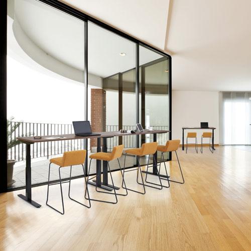 藤沢工業 法人限定 ハイスツール 2脚セット カウンターチェア