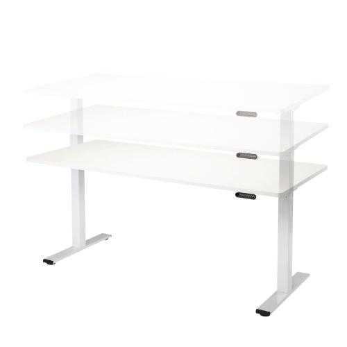 藤沢工業 法人限定 昇降デスク 電動 幅1800mm 昇降テーブル パソコン