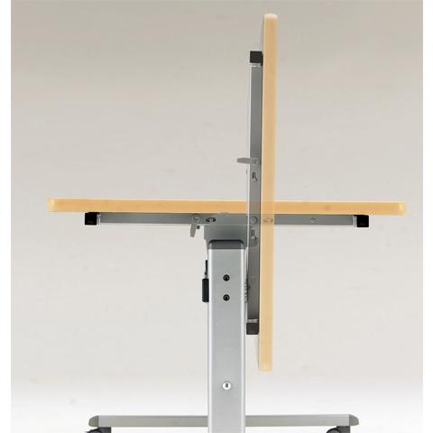 法人限定 ?フォールディングテーブル 幅1800×奥行750mm キャスター付き ミーティングテーブル 会議用テーブル オフィス 学校 シンプル 日本製 MTS-HT1875の画像
