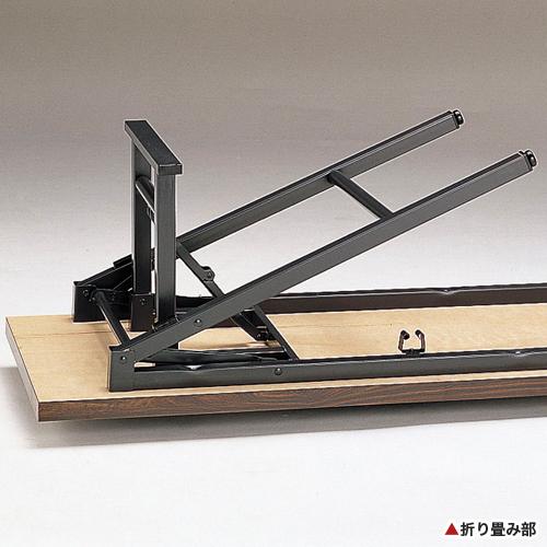 法人限定  フォールディングテーブル 幅1800×奥行900mm 共貼り 座卓 折りたたみテーブル ローテーブル 長机 作業台 和室 オフィス 学校 座卓兼用 塾 TK-1890の画像