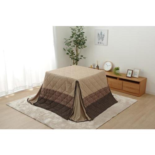 こたつ布団 イケヒコ 235×235cm ハイタイプ 炬燵布団 こたつ掛け布団 掛け 綿 おしゃれ 正方形 リビング 家 モダン 和 ふっくら 保温 省スペース 和風 G5800109