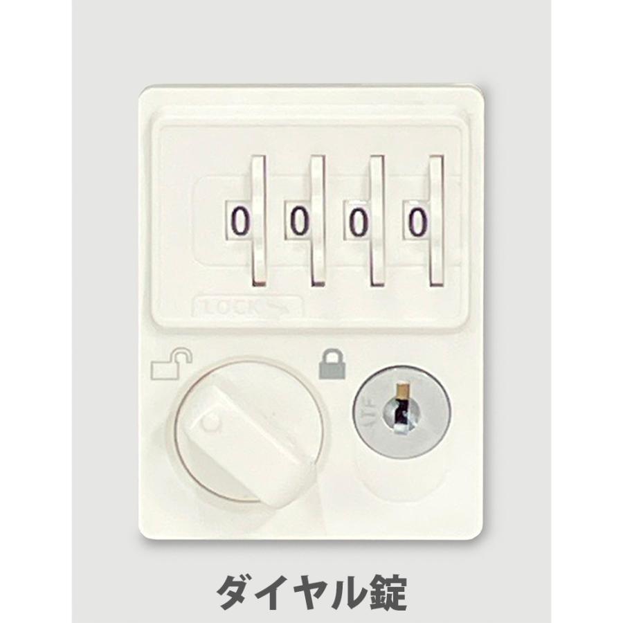 ロッカー 6人用 ダイヤル錠 パーソナルロッカー スチールロッカー 更衣ロッカー キャビネット 6人用ロッカー 3列2段 業務用 収納 会社 更衣室 日本製 KLW-32-D_4