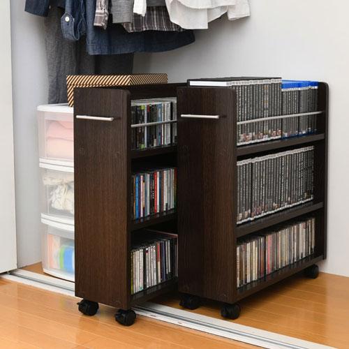 JK-PLAN（ジェイケイ・プラン） クローゼット 収納 ラック 本棚 2個