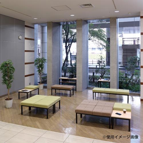 弘益 法人限定 ロビーチェア テーブル付き 幅1500×奥行500×高さ430mm
